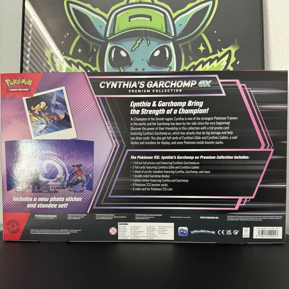 Cynthia’s Garchomp ex Premium Collection (MCAP)