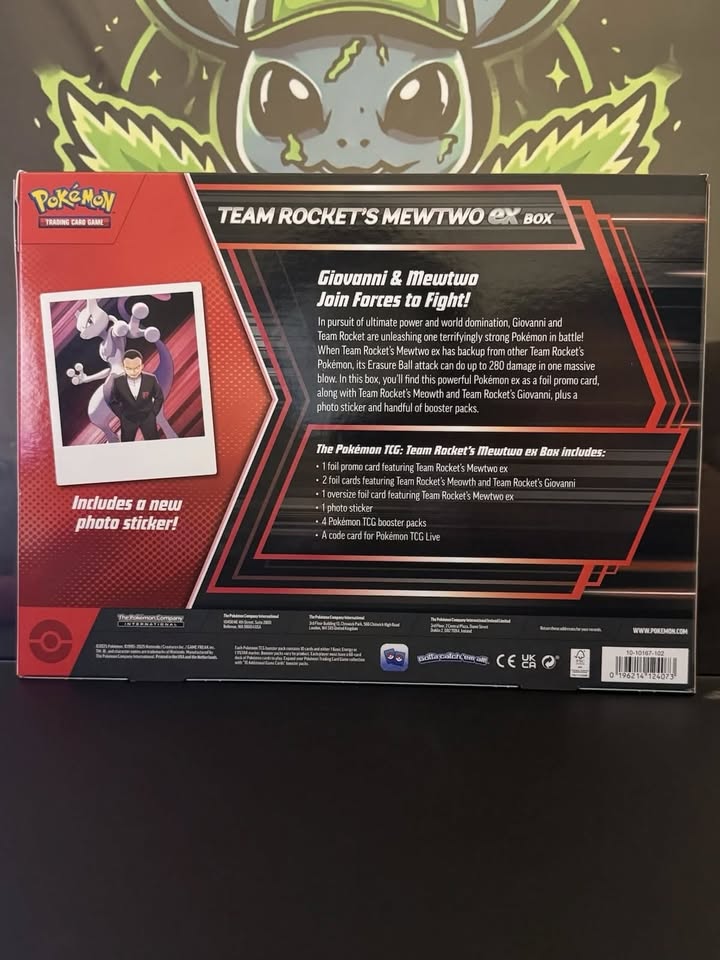 Team Rocket's Mewtwo Ex Box (MCAP)