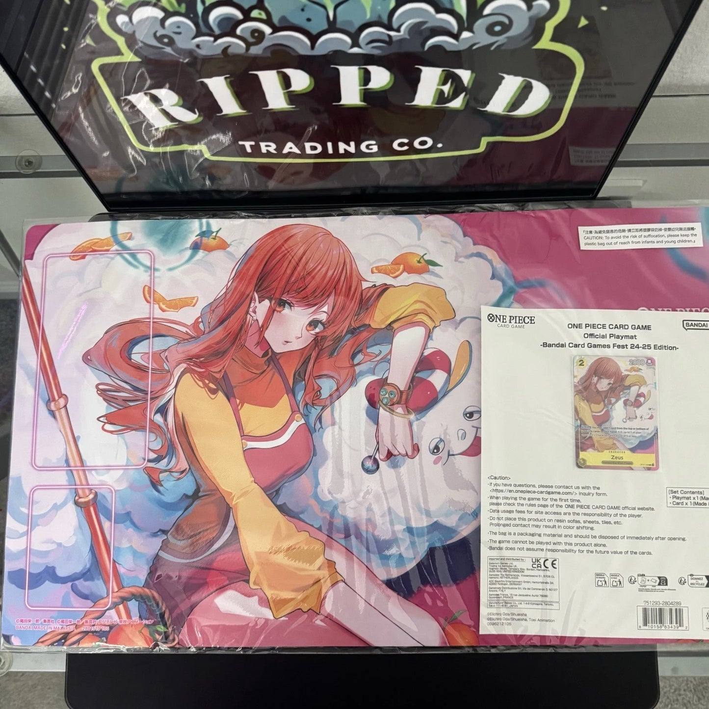 Bandai Card Games Fest 24-25 Edition W/ Nami & Zeus Playmat & Promo