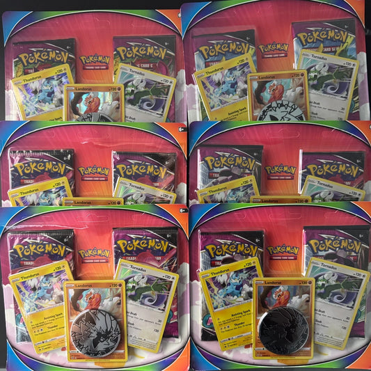 Unova Two Pack Blister Forces of Nature Trio Lot of x6