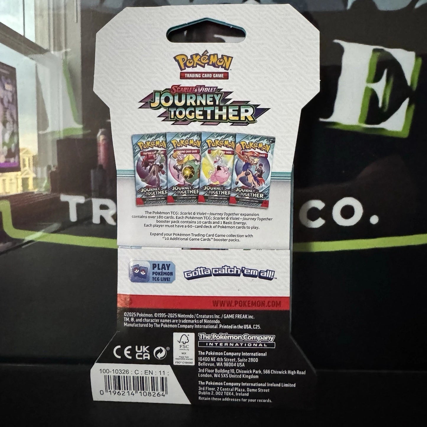 Journey Together Sleeved Booster Pack (Lot of 5)