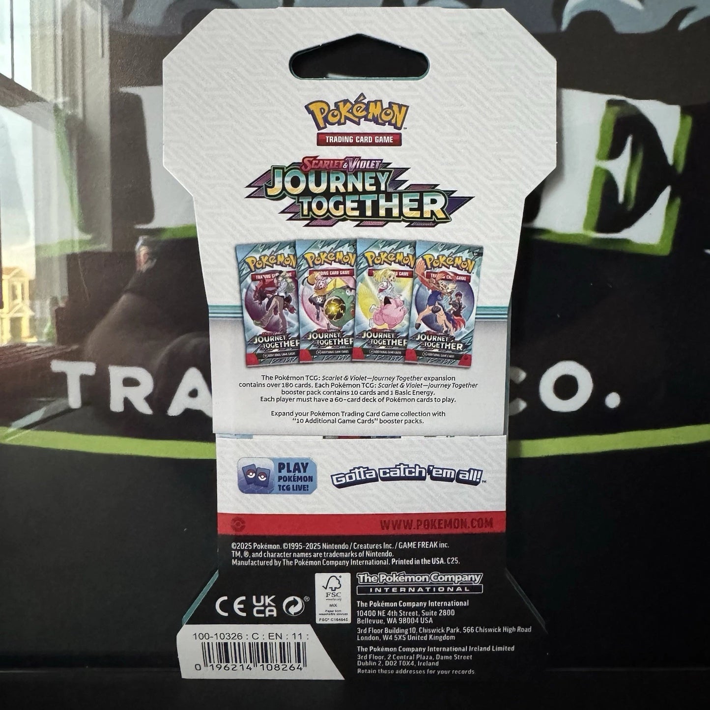 Journey Together Sleeved Booster Pack (Lot of 5)