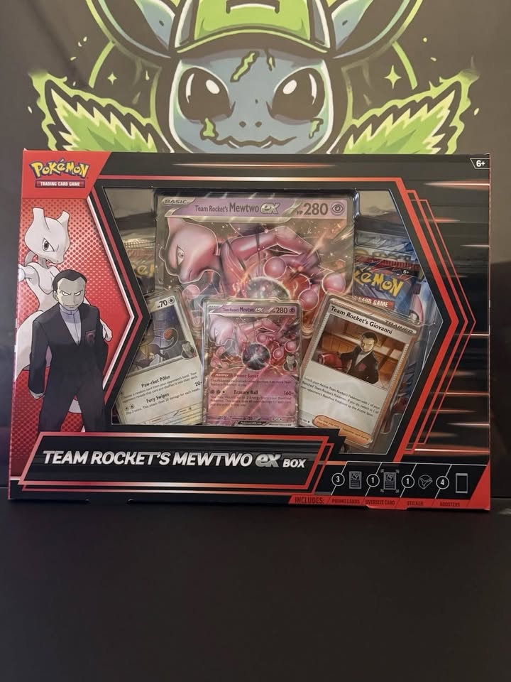 Team Rocket's Mewtwo Ex Box (MCAP)