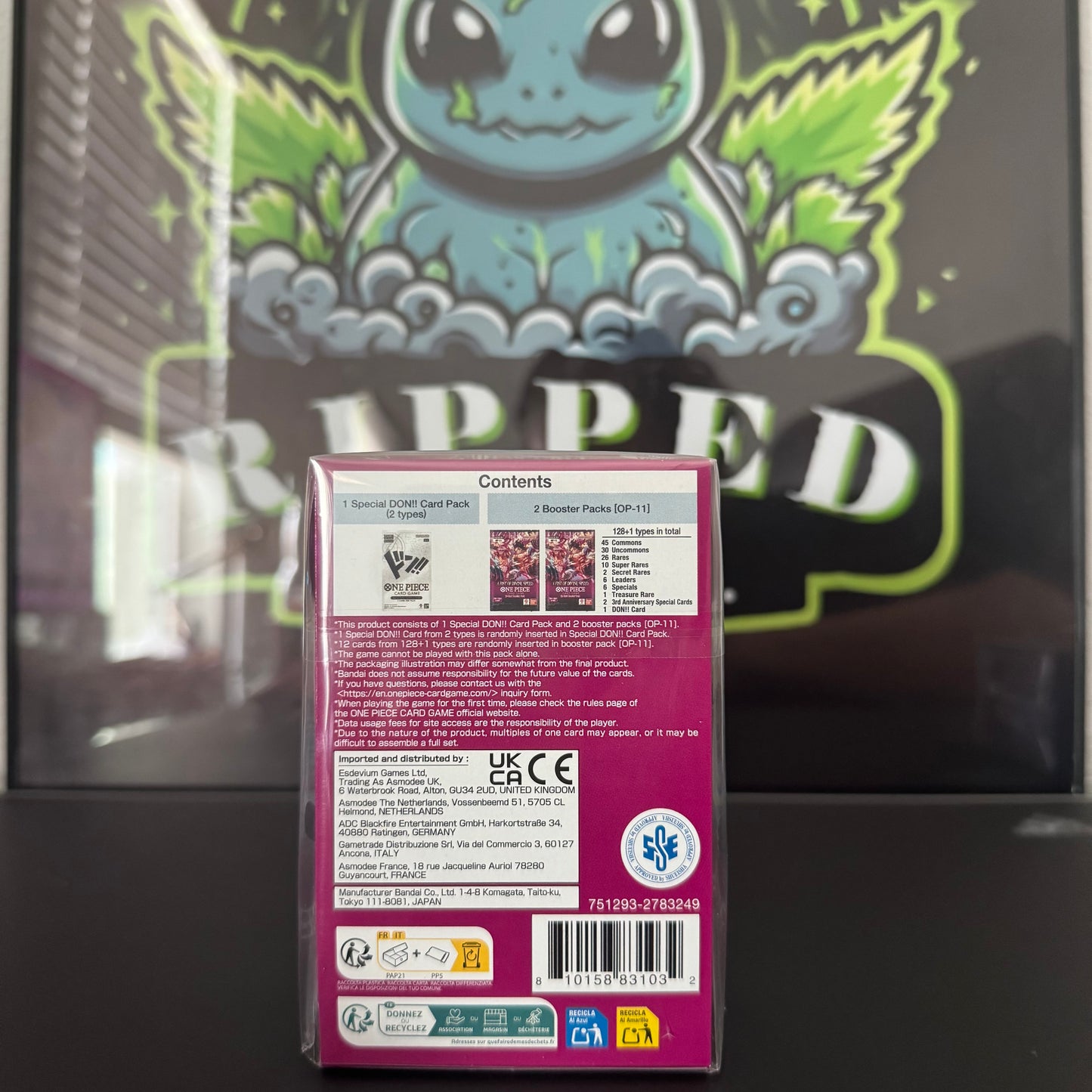 A Fist of Divine Speed Double Pack Set, Lot of 4 (OP11)