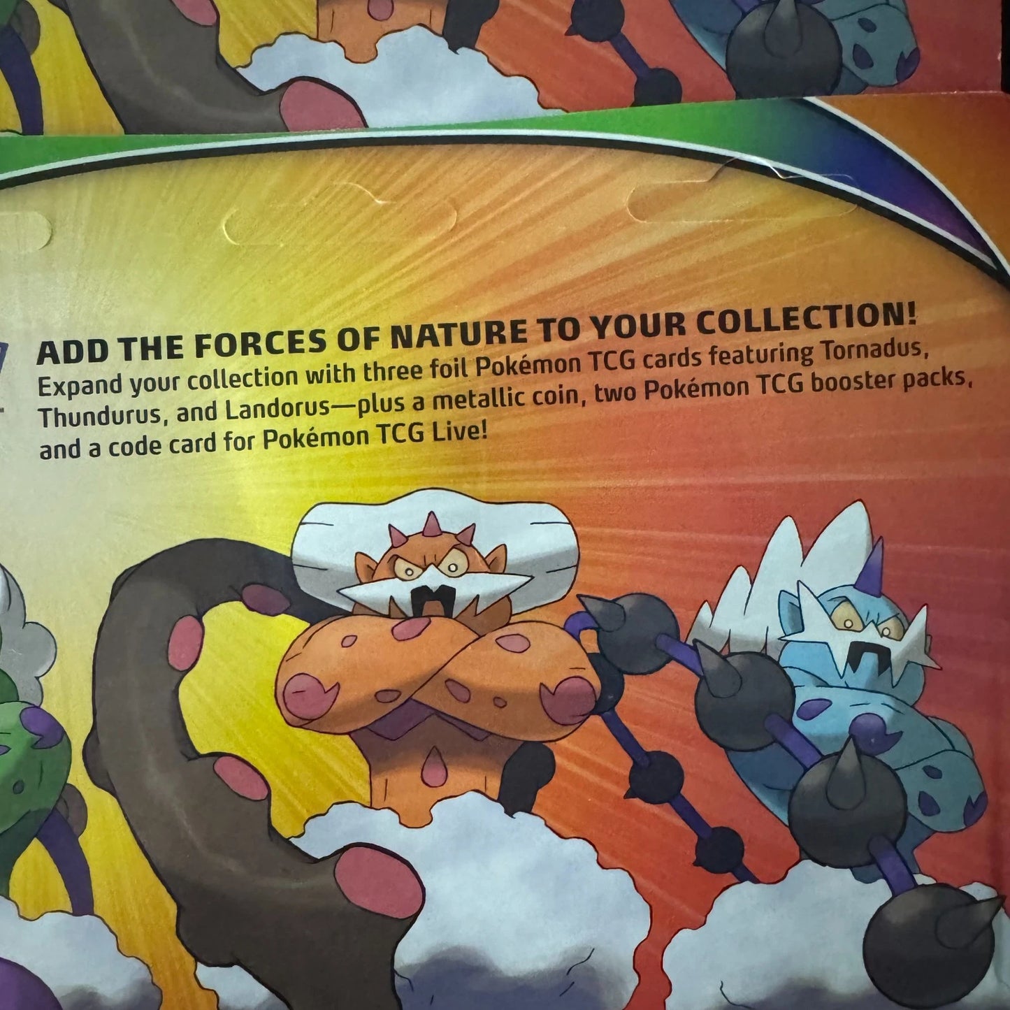 Unova Two Pack Blister Forces of Nature Trio Lot of x6