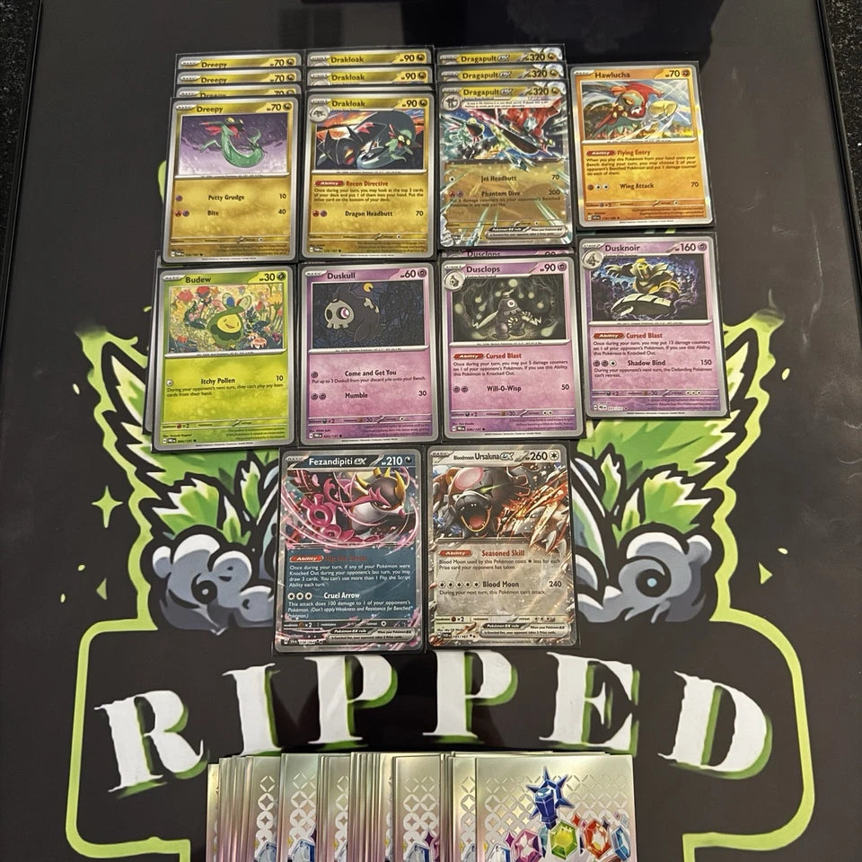 Dragapult Dusknoir - Tournament Ready Deck + Accessories