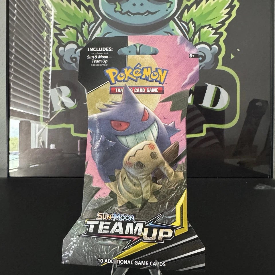 Team Up Sleeved Booster Pack Art Bundle [Set of 4] (SM9)
